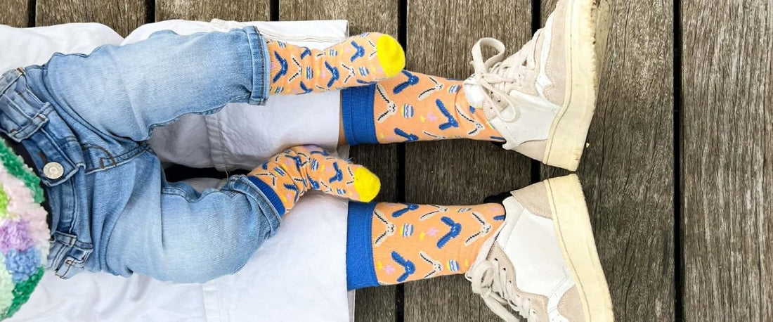 Familiensocken - Partnerlook Socken für die ganze Familie - DillySocks