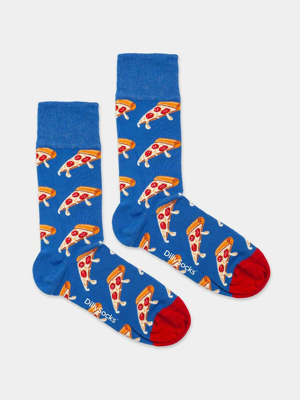 Pizza Drip mit Socken als ungewöhnliches Pizzatopping