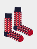 Socken Retro Checks von DillySocks