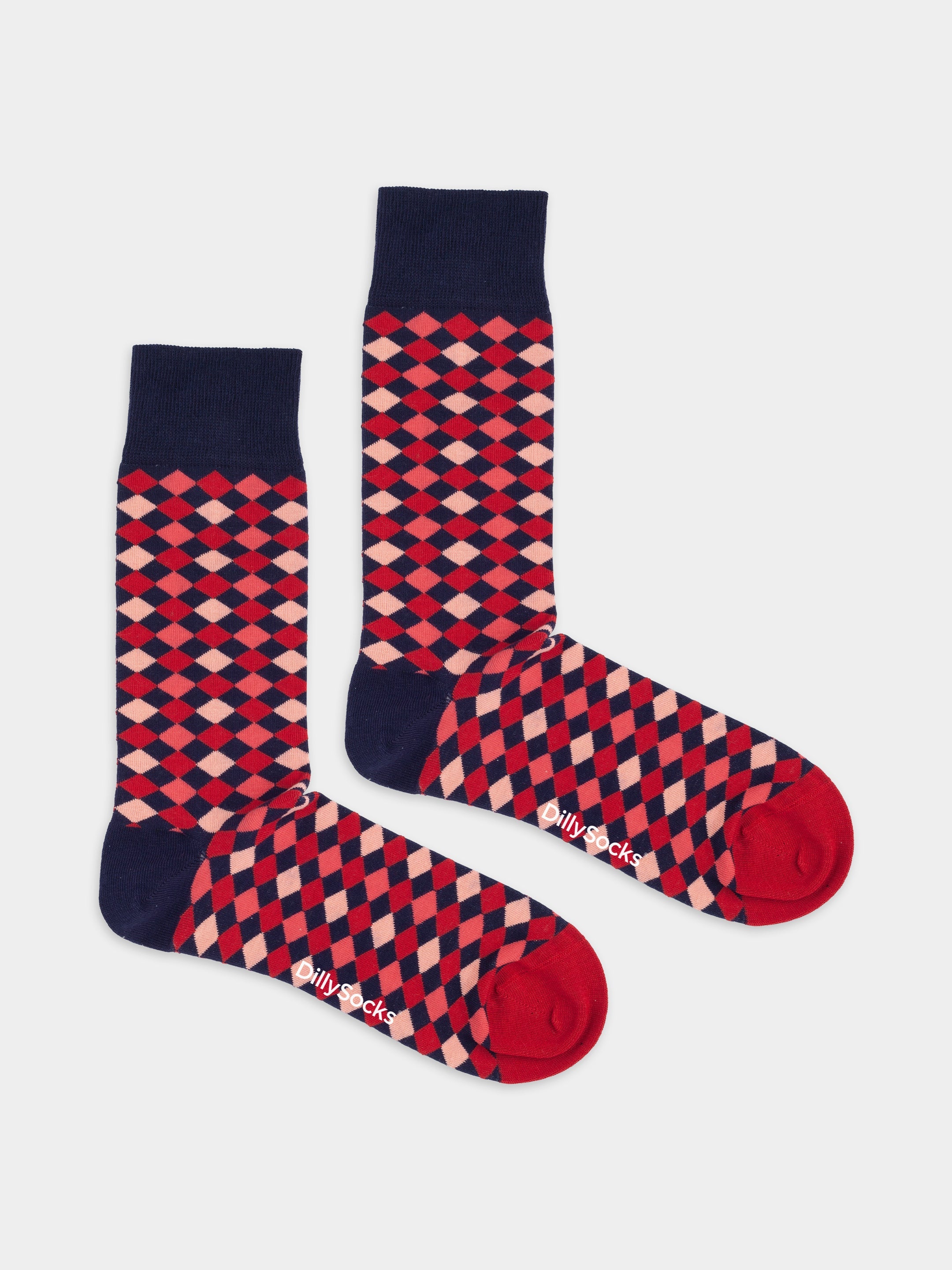 Socken Retro Checks von DillySocks