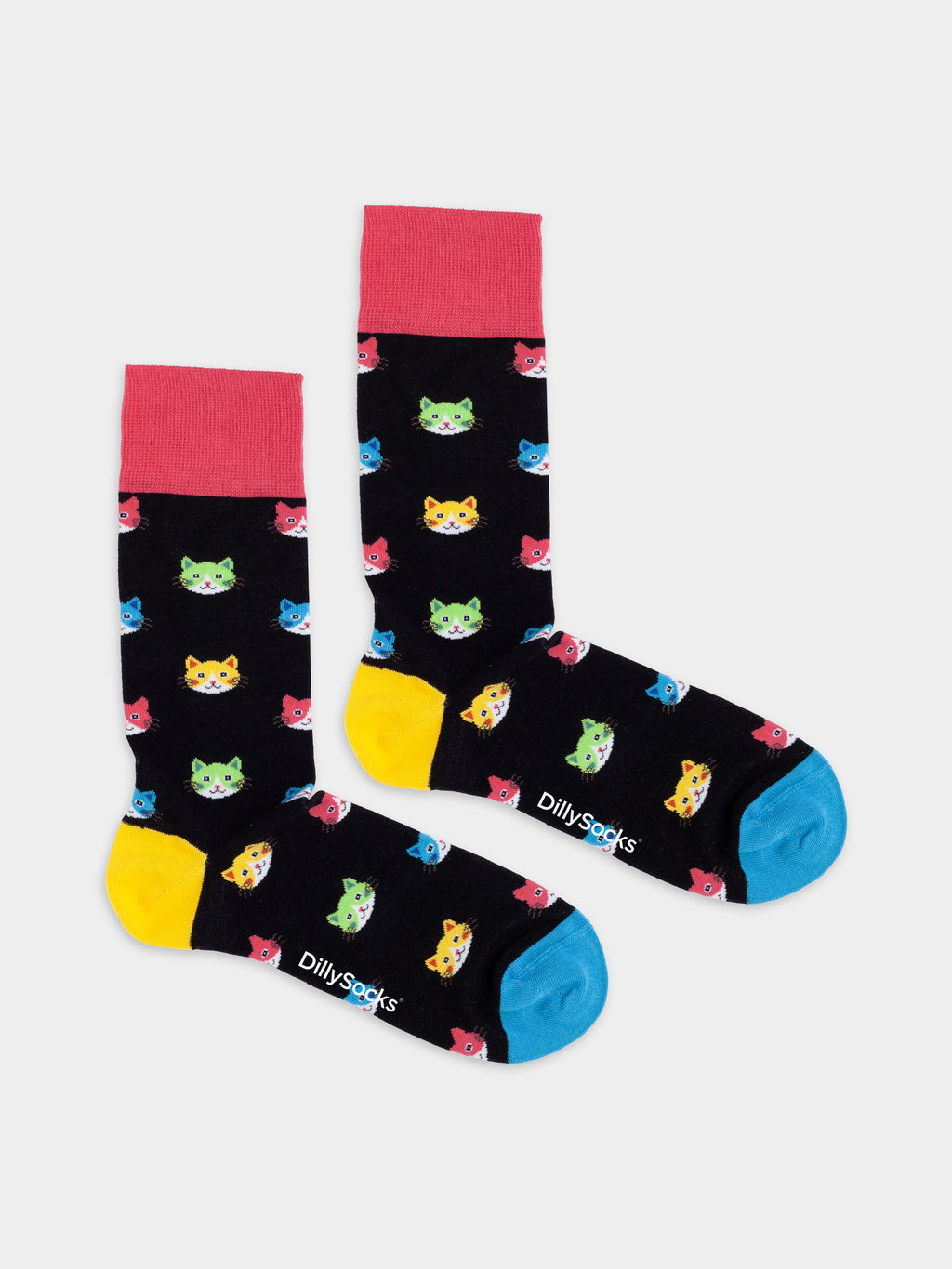Socken Kitty Parade von DillySocks