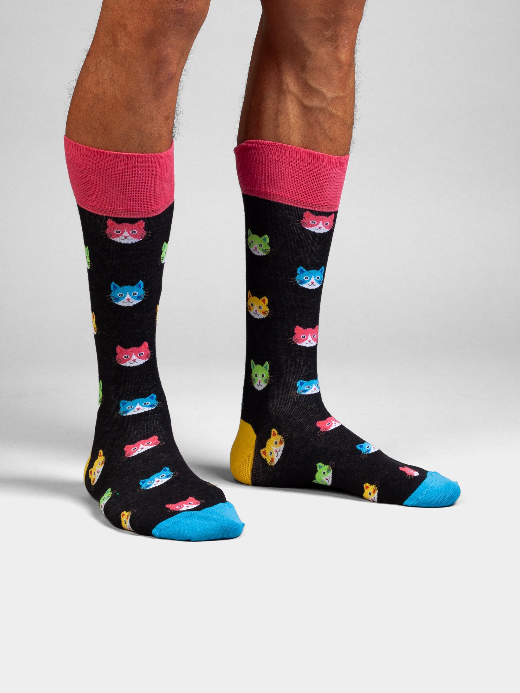 Socken Kitty Parade von DillySocks