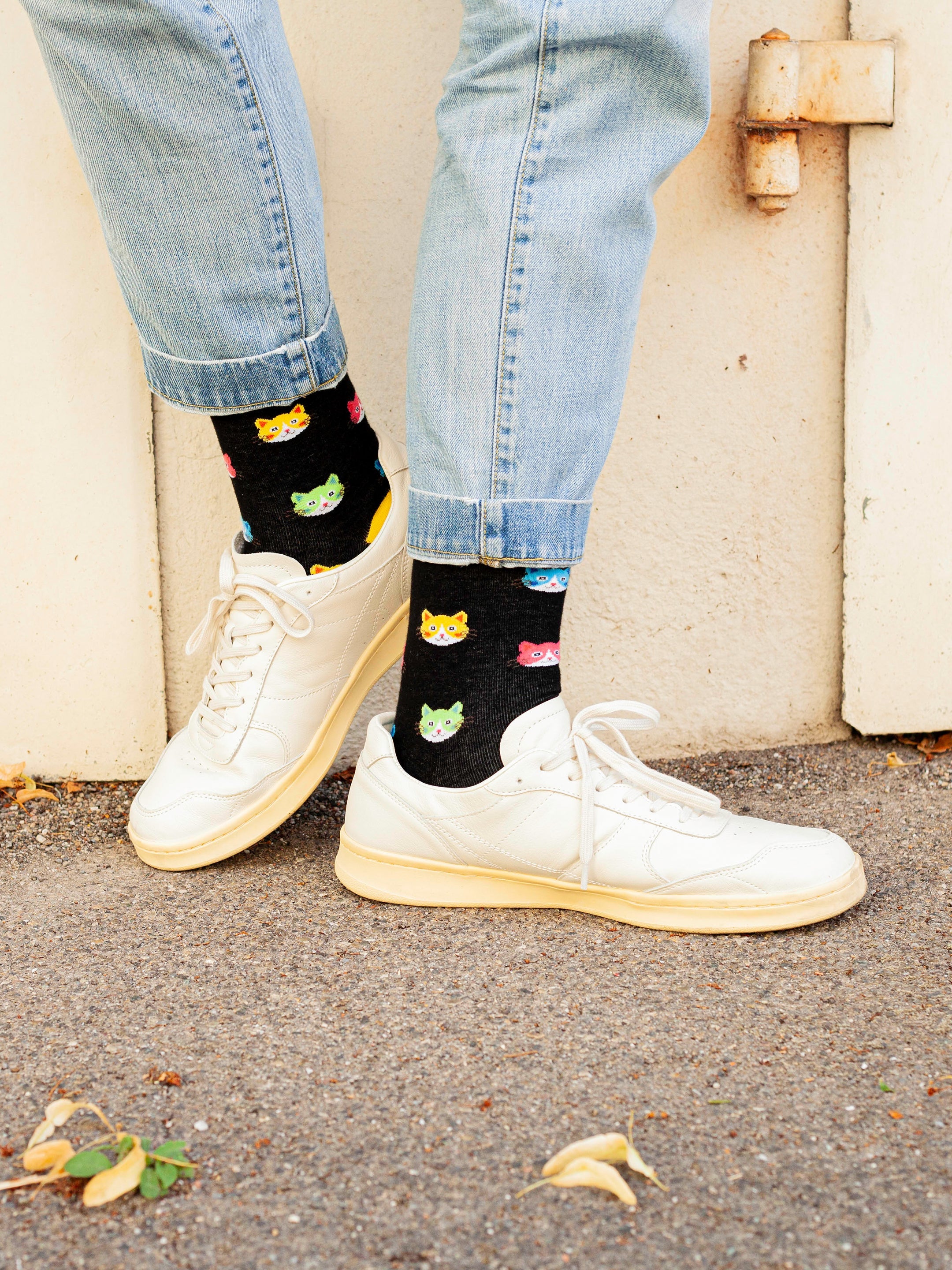 Socken Kitty Parade von DillySocks