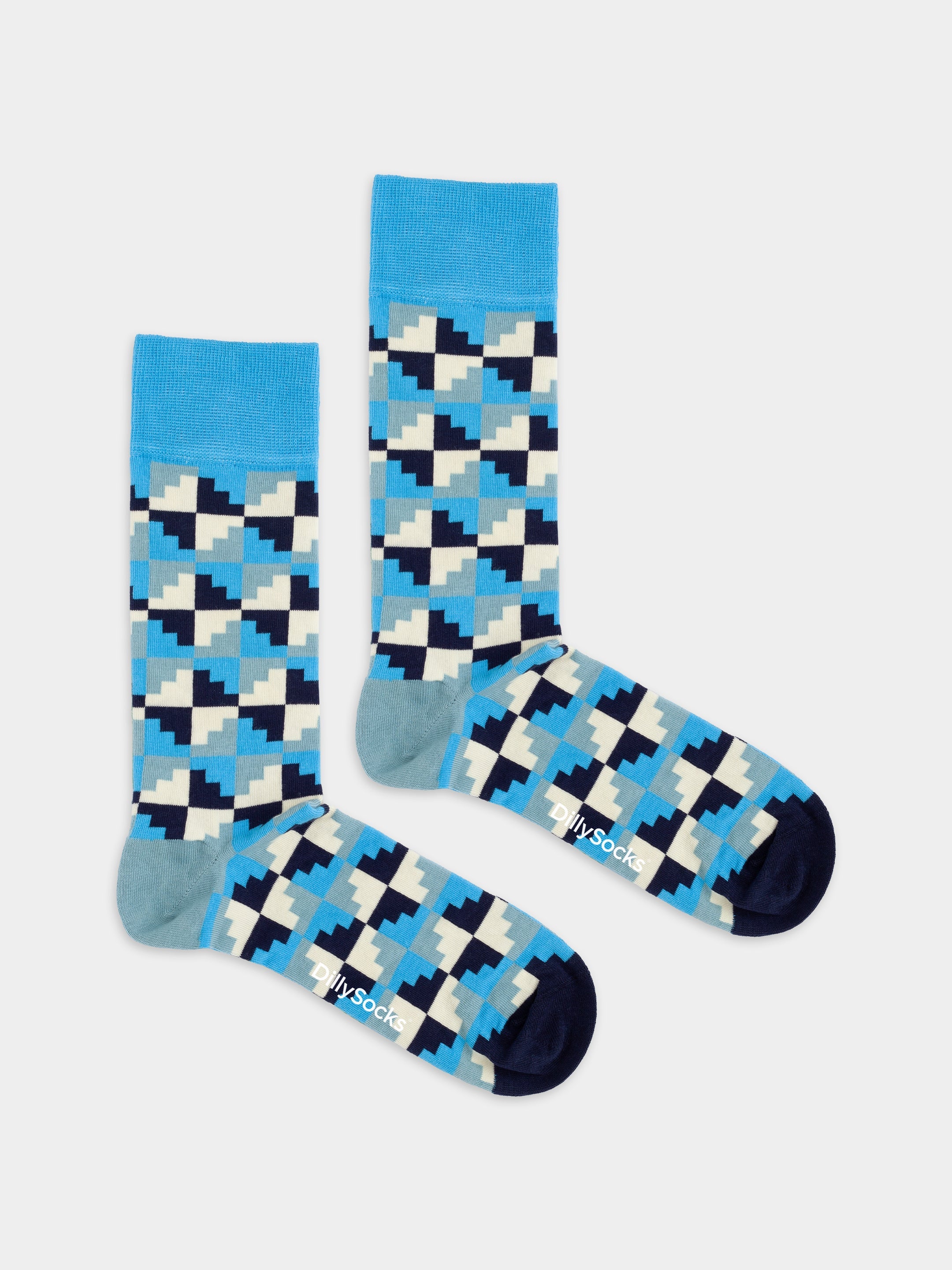 Socken Frosty Cubes von DillySocks