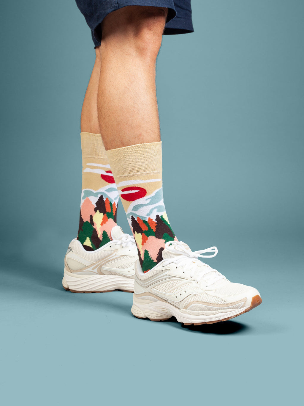 Socken Fall Mountains von DillySocks