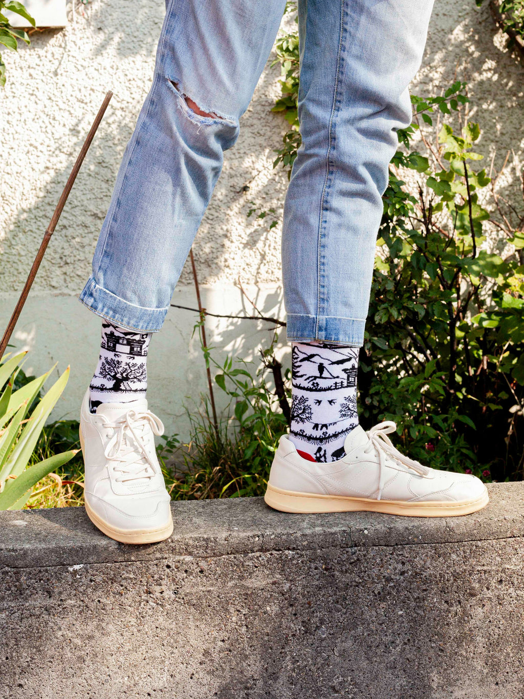 Socken Swiss Silhouette von DillySocks