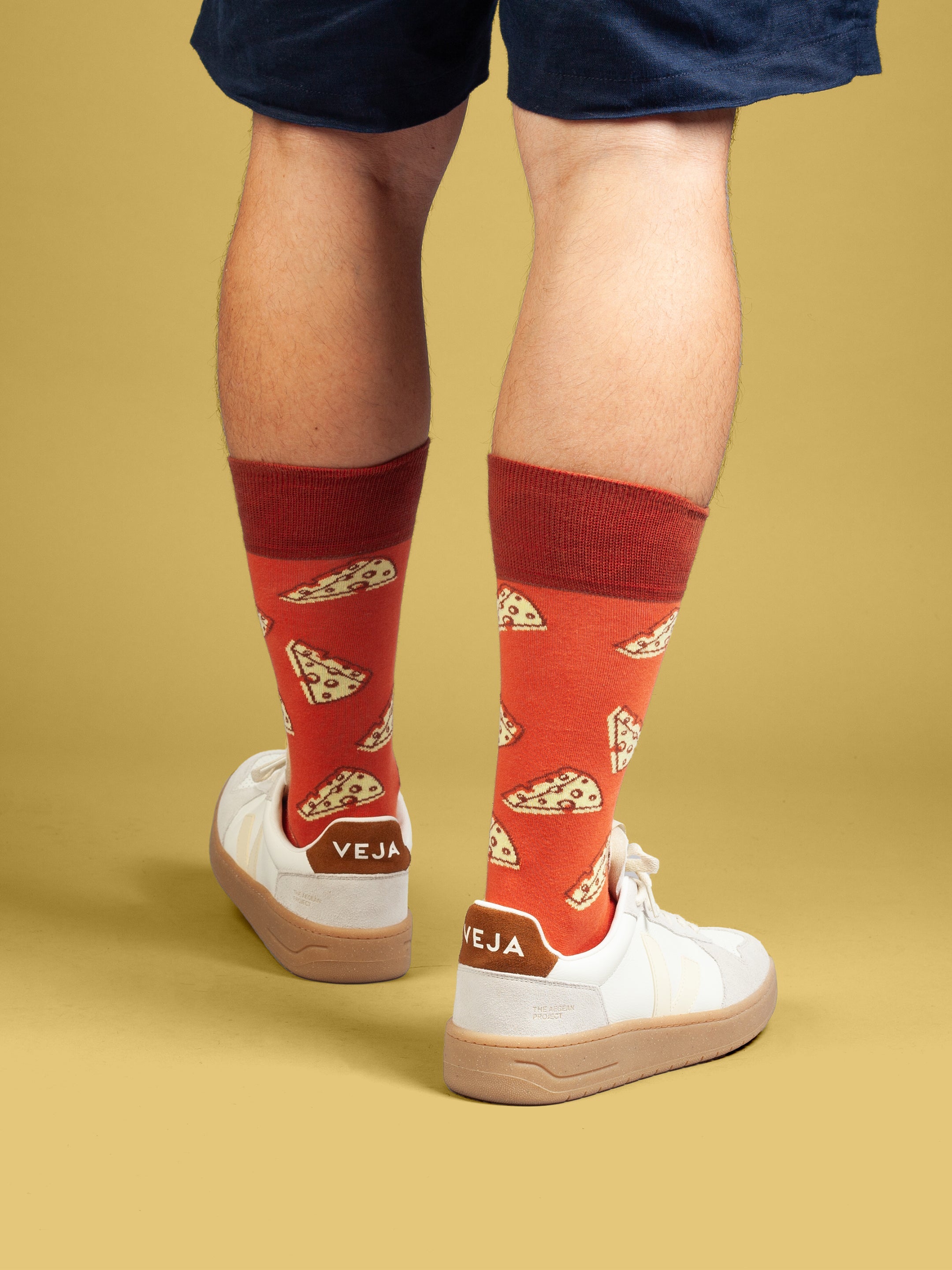 Socken Cheese Bites von DillySocks