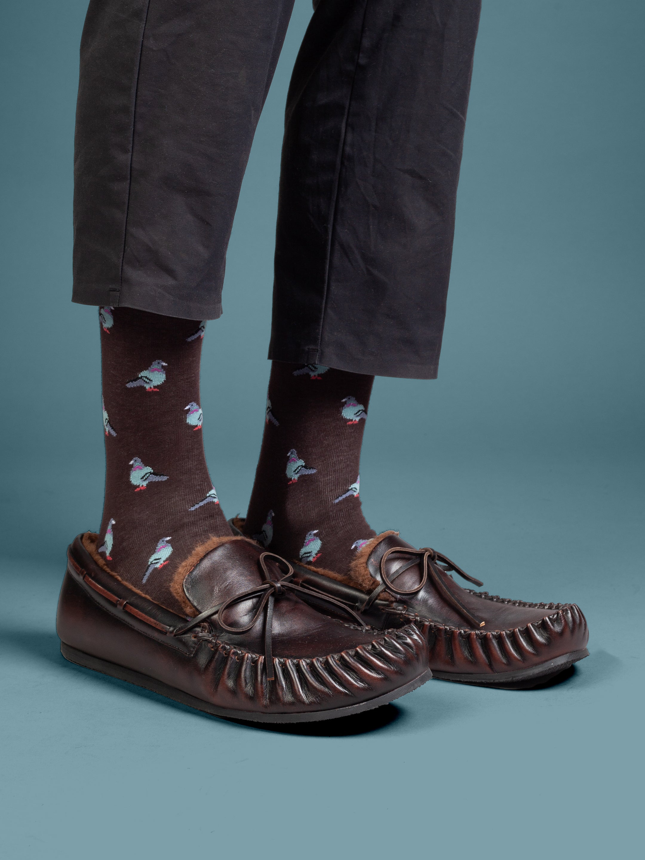Socken Pigeon Flight von DillySocks