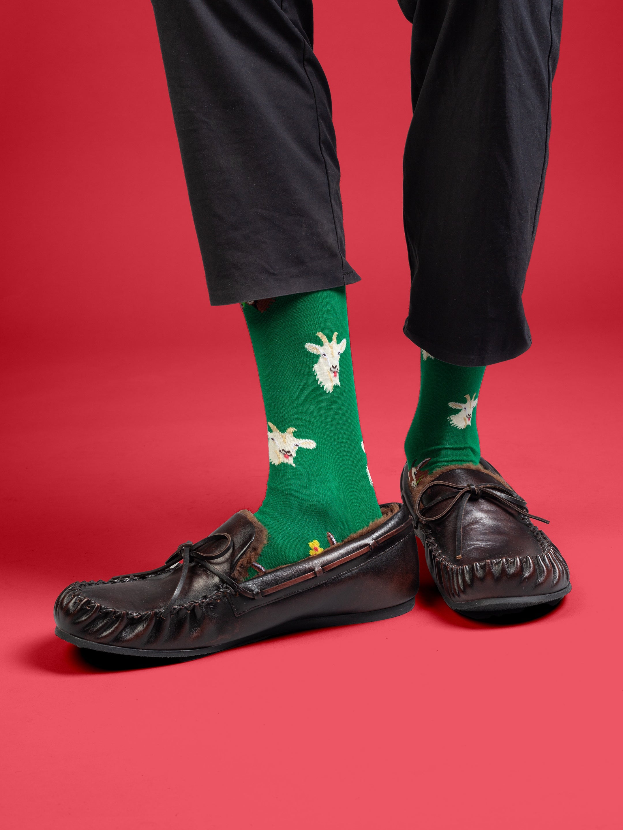 Socken Alpine Goats von DillySocks