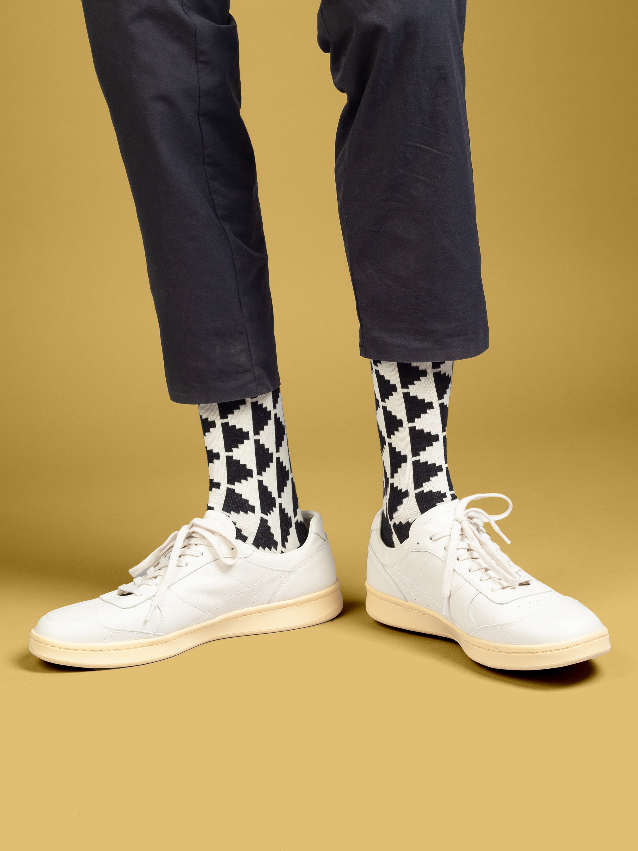 Socken Graphic Steps von DillySocks