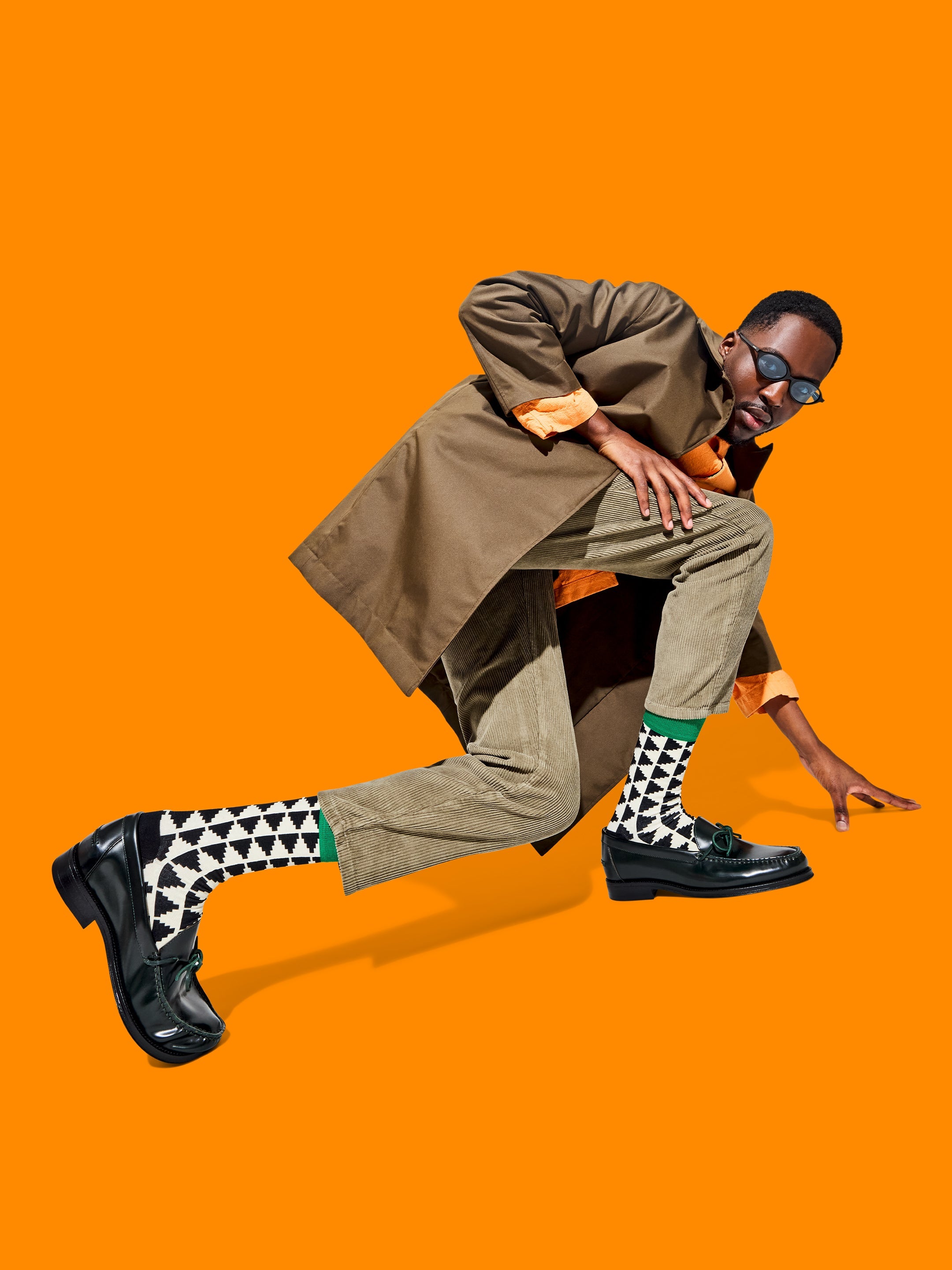 Socken Graphic Steps von DillySocks