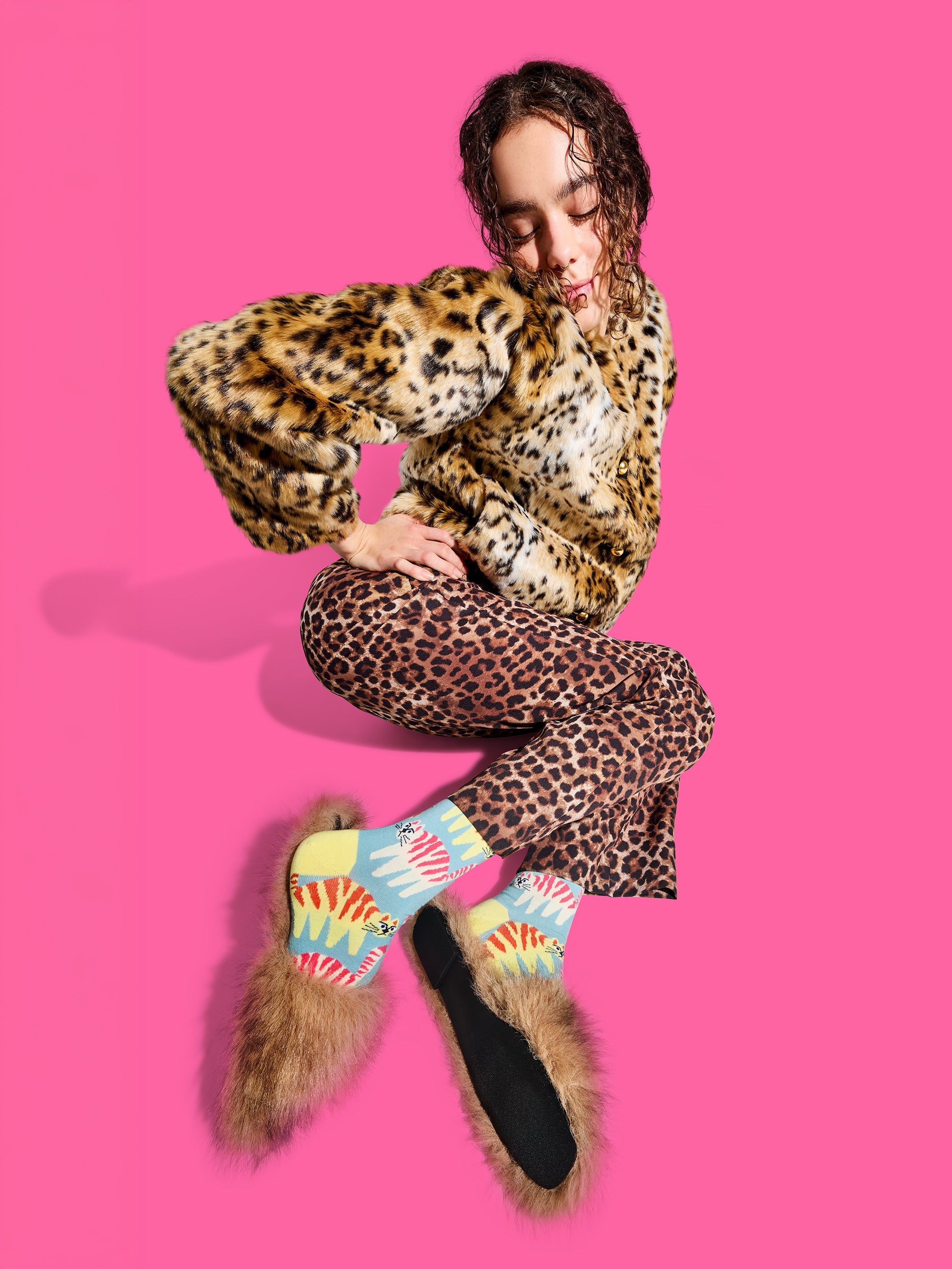Socken Meow Mania von DillySocks