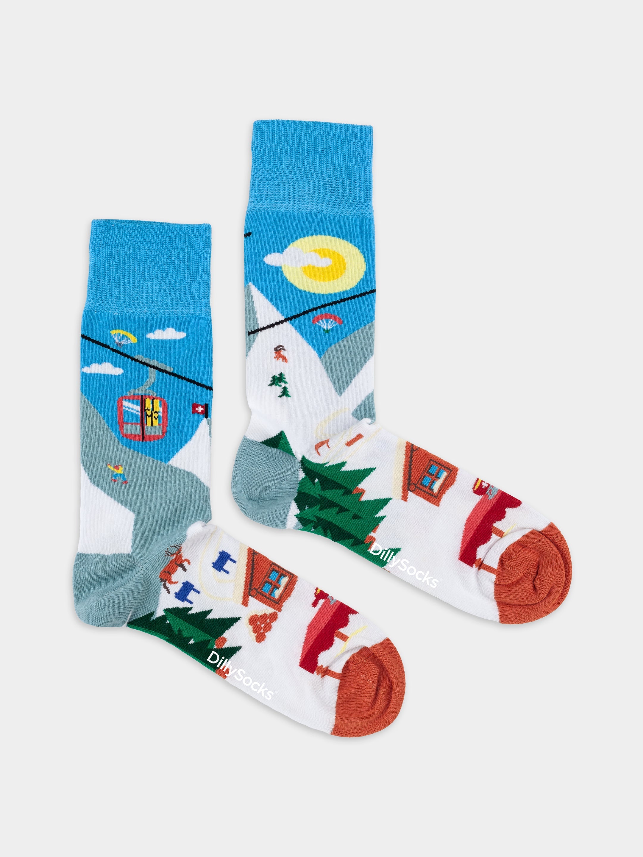 Socken Alpine Adventure von DillySocks