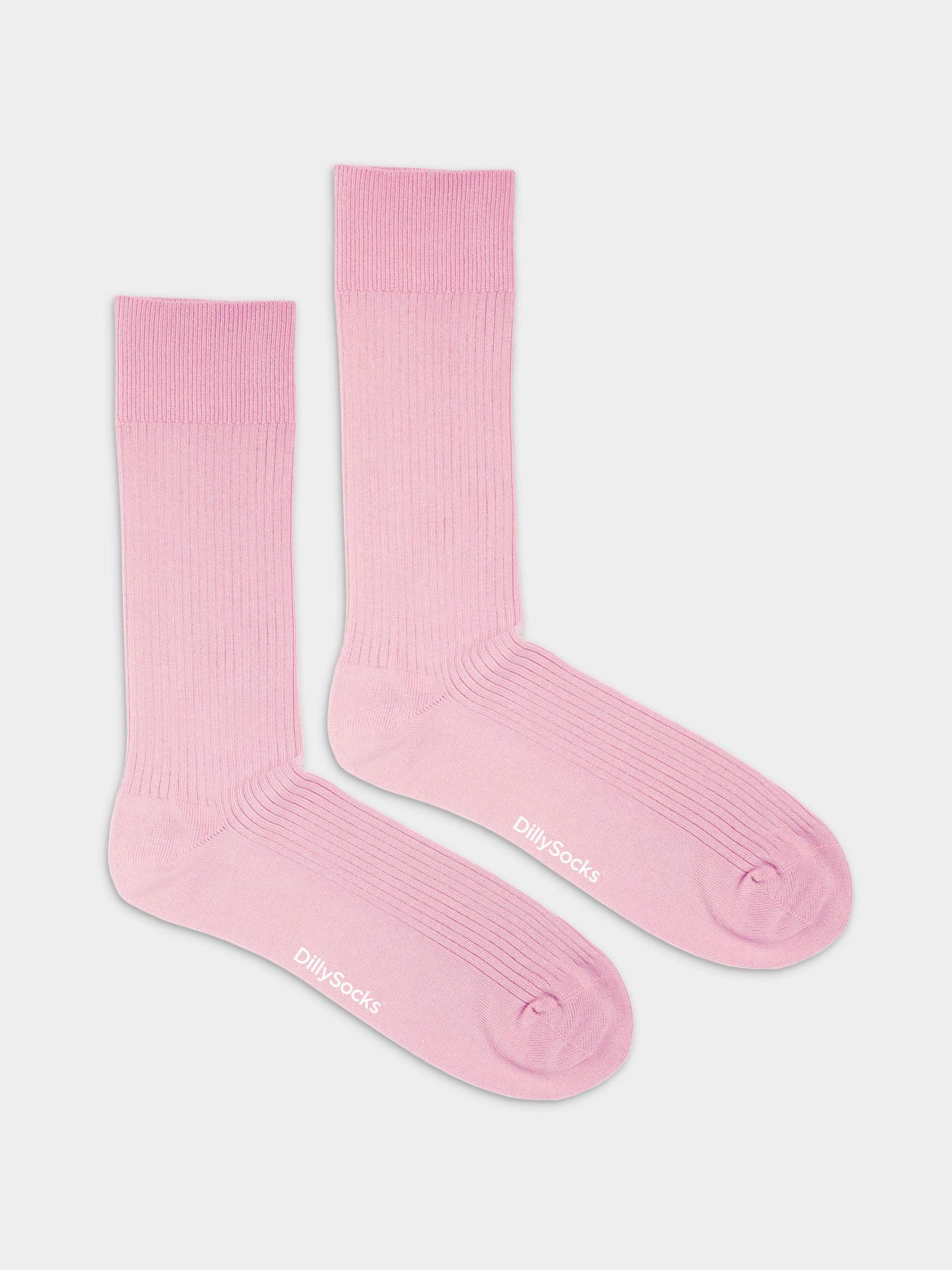Rosa gestreifte Ribbed Piggy Pink Brille im modernen Design