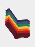 Ribbed Rainbow (7-pack)
