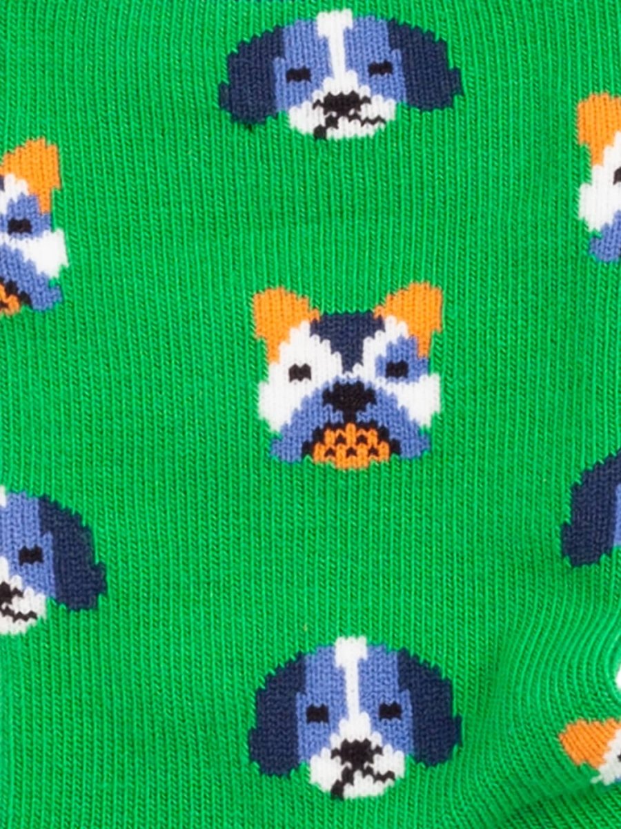 Anti - Rutsch Kindersocken Lil Dog Portraits Non - Slip von DillySocks