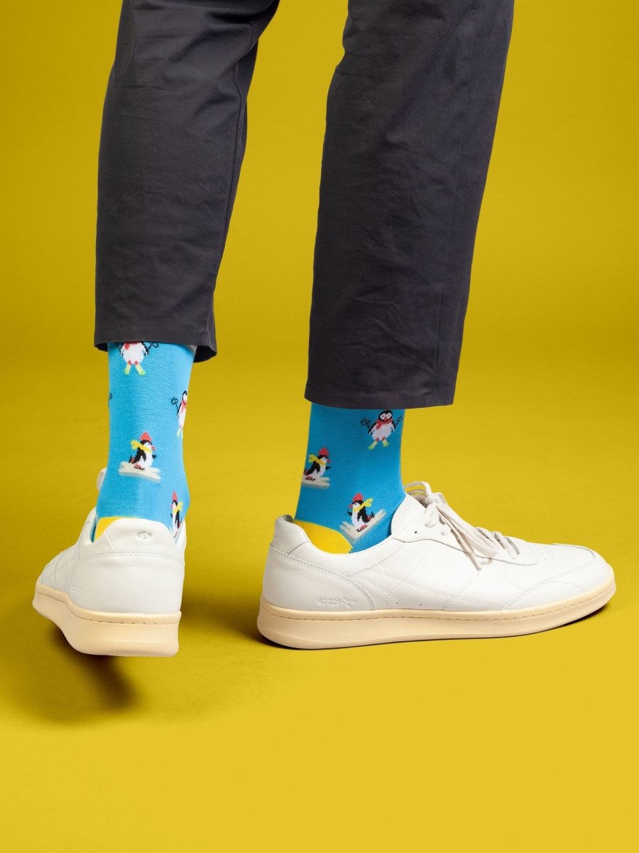 Bunte Socken Arctic Penguins von DillySocks