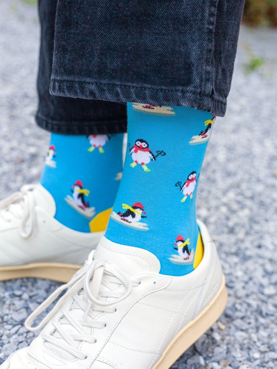 Bunte Socken Arctic Penguins von DillySocks