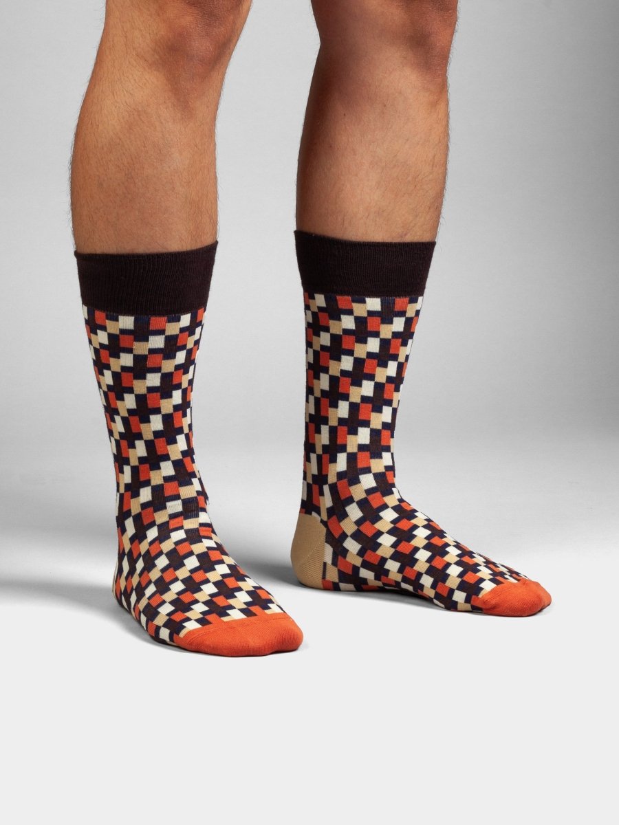 Bunte Socken Desert Mosaic von DillySocks