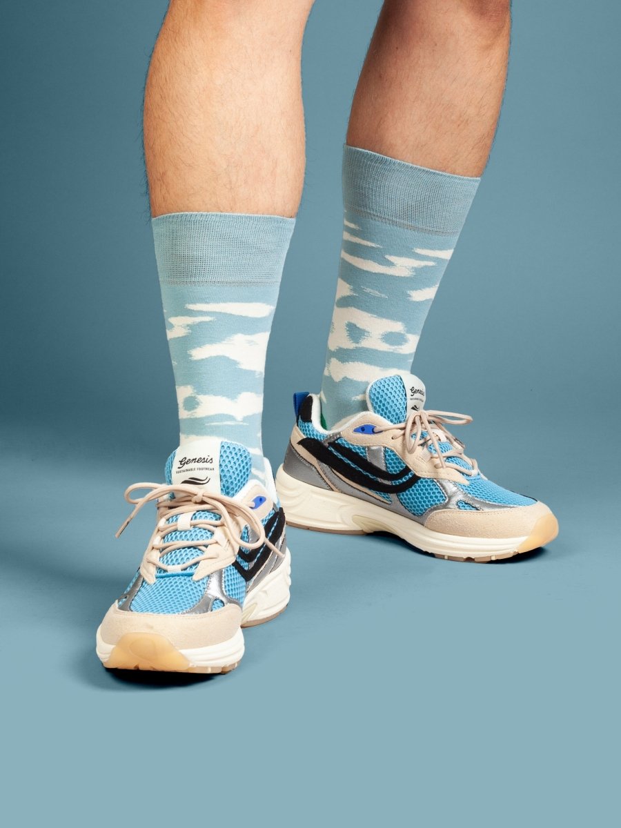 Bunte Socken Fluffy Skies von DillySocks