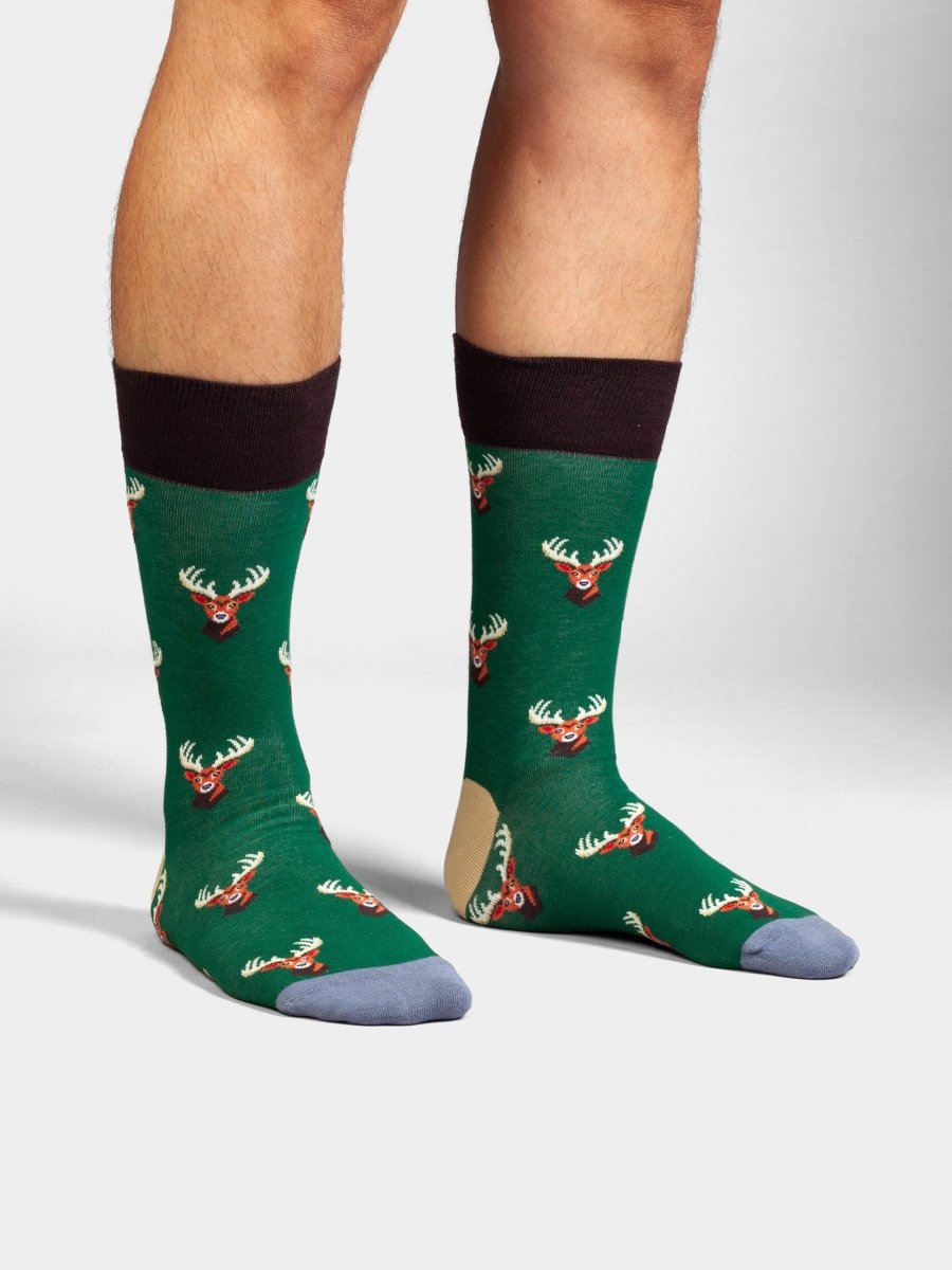 Bunte Socken Forest Deer von DillySocks