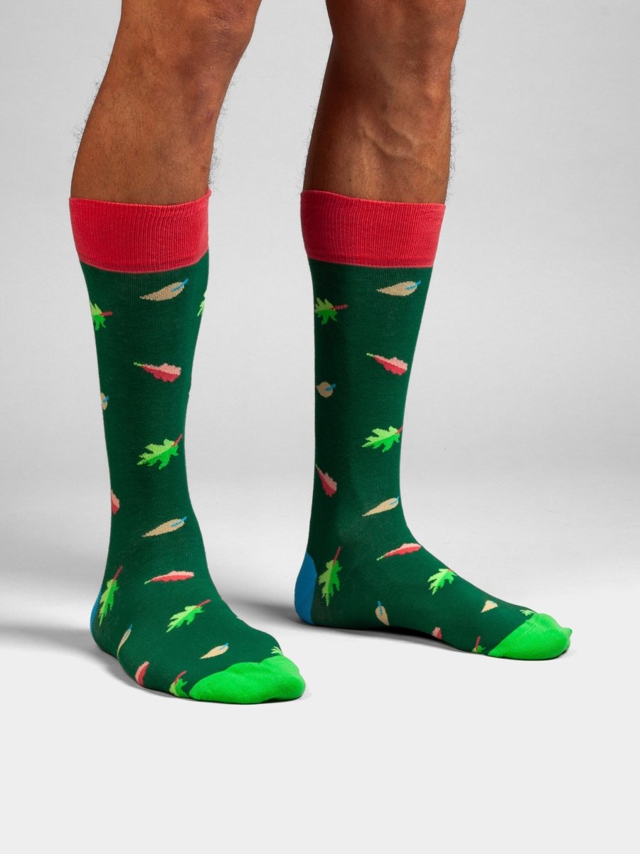 Bunte Socken Forest Leaves von DillySocks