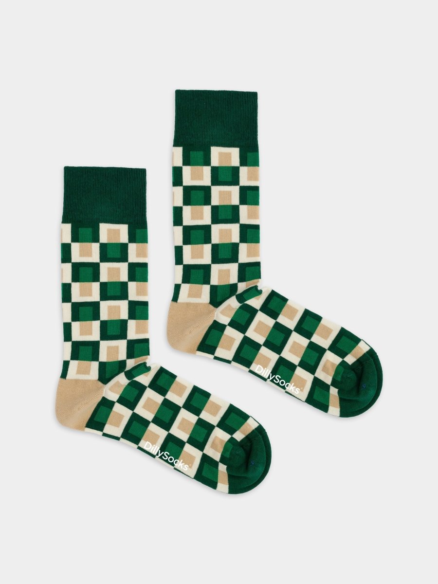 Bunte Socken Funky Tiles von DillySocks