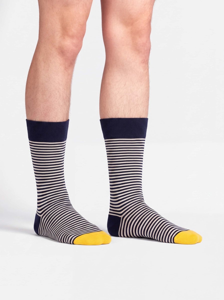 Bunte Socken Golden Stripes von DillySocks