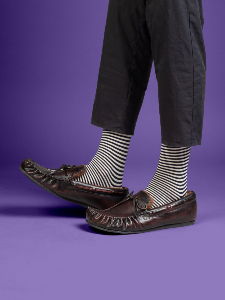 Bunte Socken Golden Stripes von DillySocks