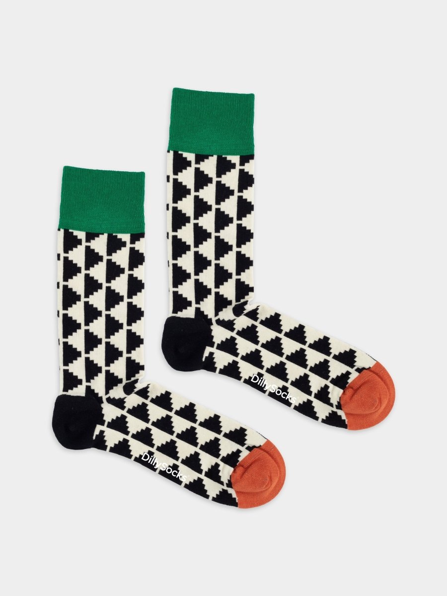 Bunte Socken Graphic Steps von DillySocks