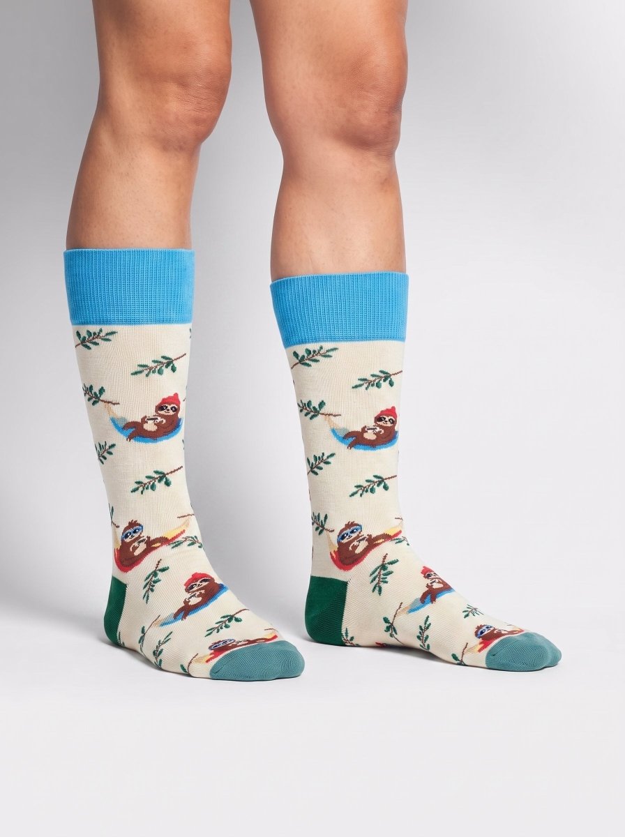 Bunte Socken Lazy Sloth von DillySocks