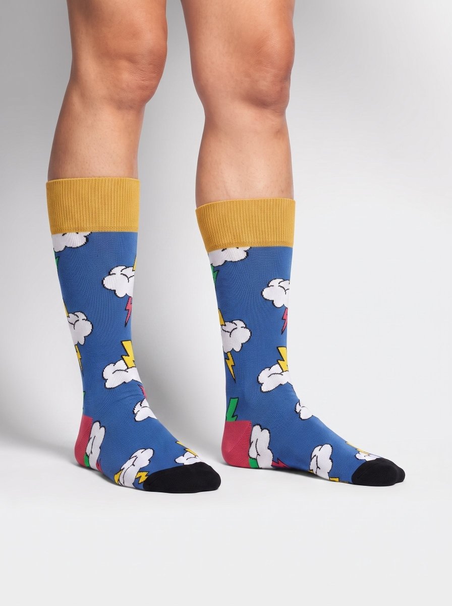 Bunte Socken Lightning Pop von DillySocks