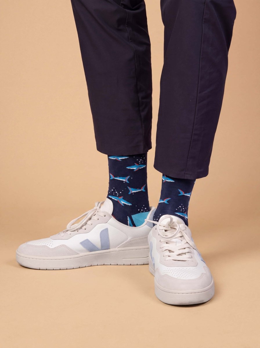 Bunte Socken Mamma Shark von DillySocks