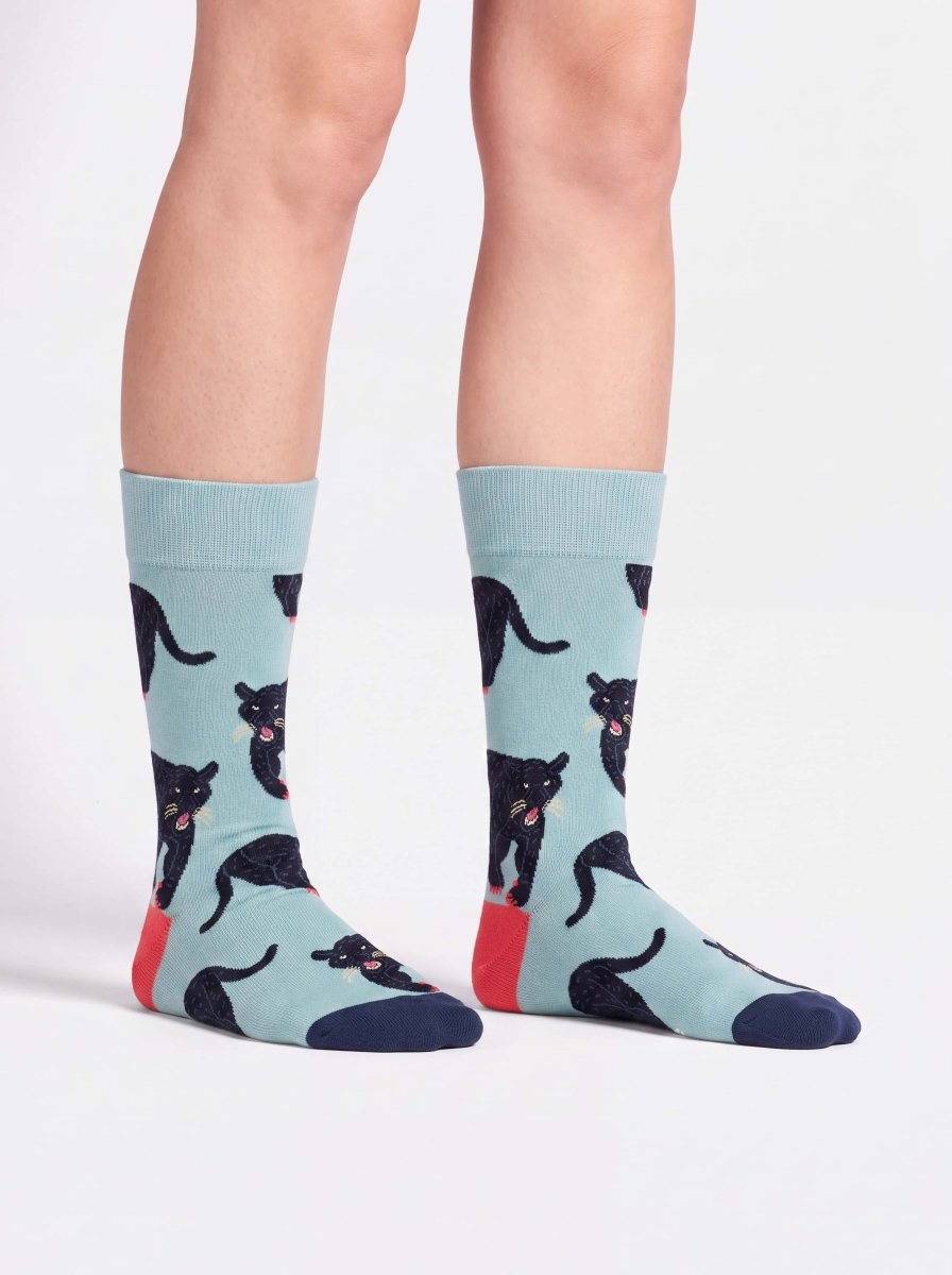 Bunte Socken Midnight Panther von DillySocks
