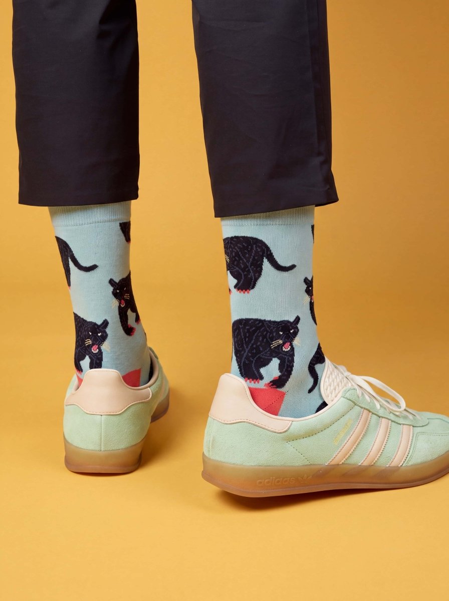 Bunte Socken Midnight Panther von DillySocks