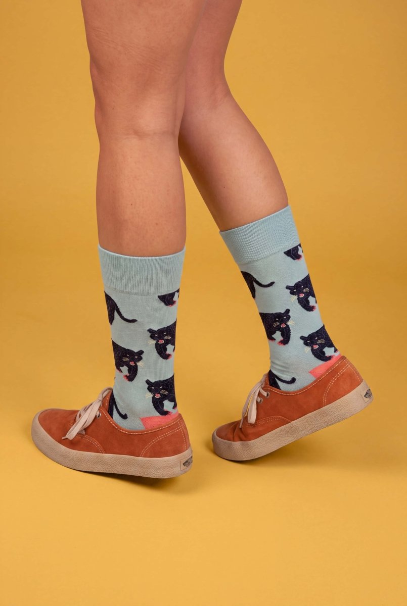 Bunte Socken Midnight Panther von DillySocks