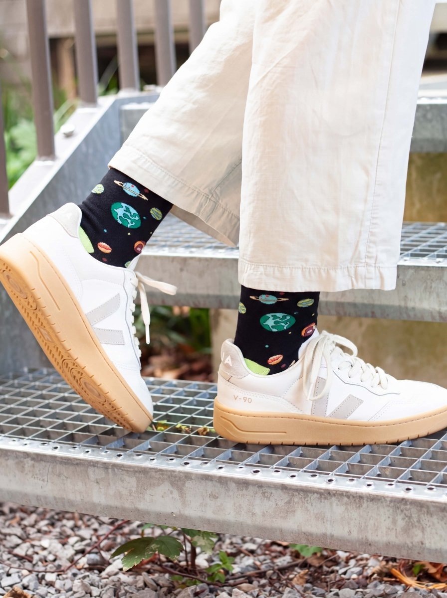 Bunte Socken Outer Space von DillySocks