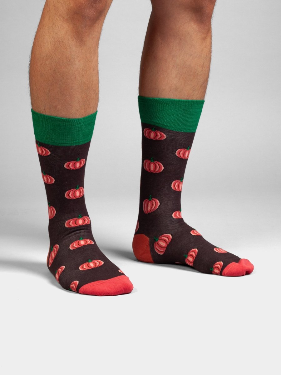Bunte Socken Pumpkin Patch von DillySocks
