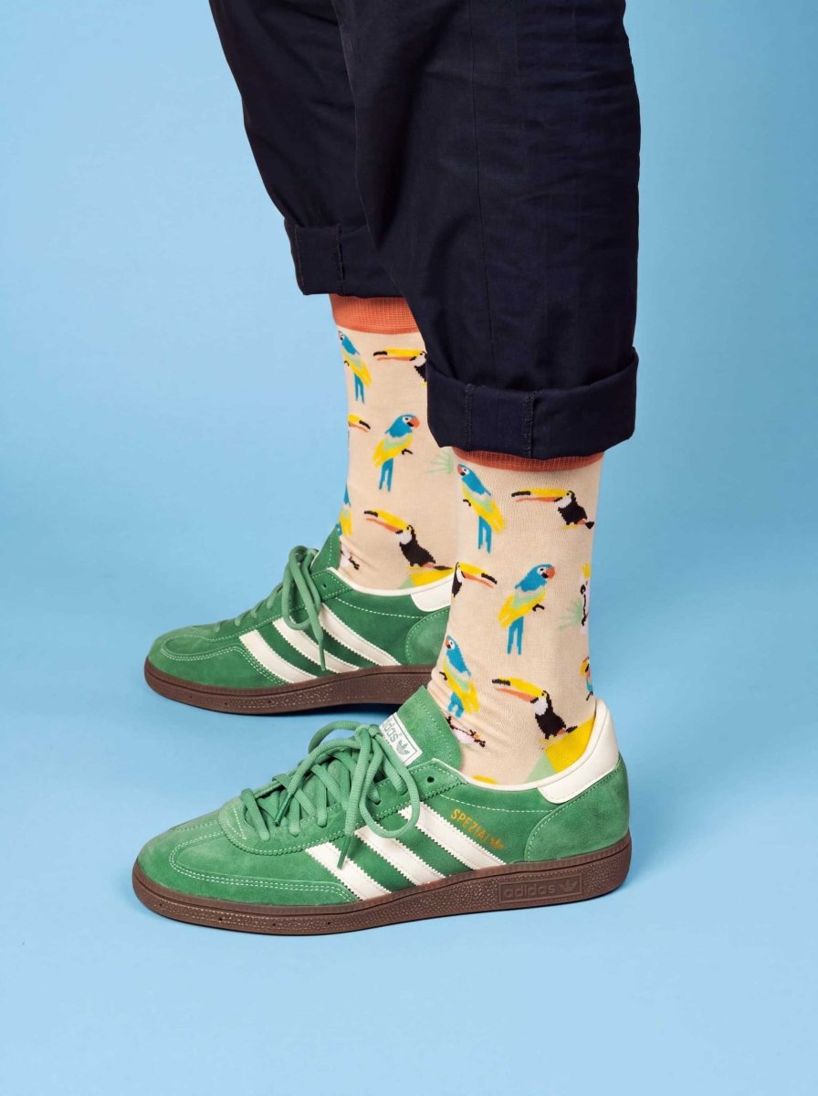 Bunte Socken Sand Aviary von DillySocks