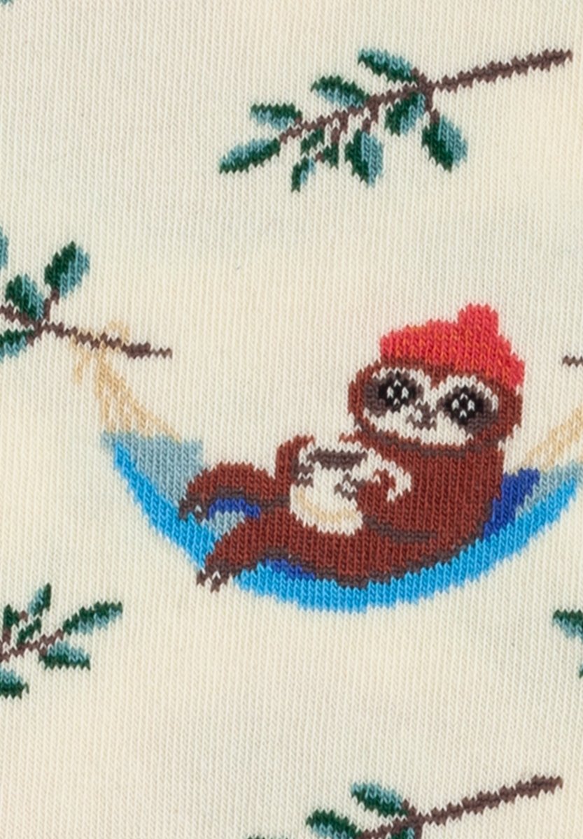 Bunte Socken Sloth Mode On (4er Pack) von DillySocks