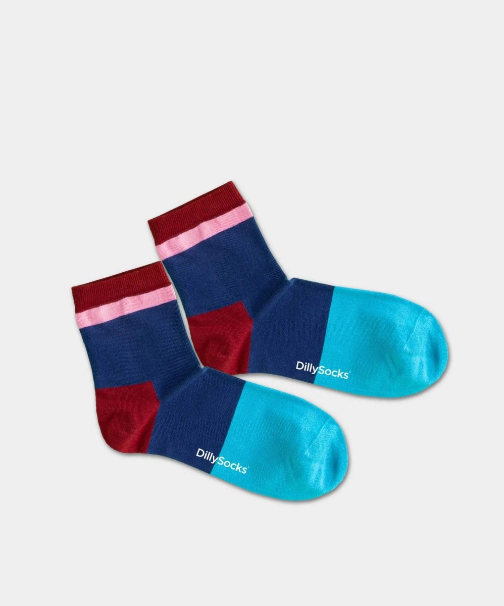 Damensocken Low Blue von DillySocks