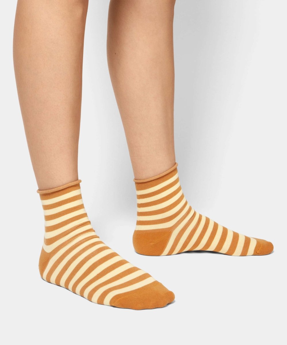 Damensocken Stripy Earth Tones von DillySocks