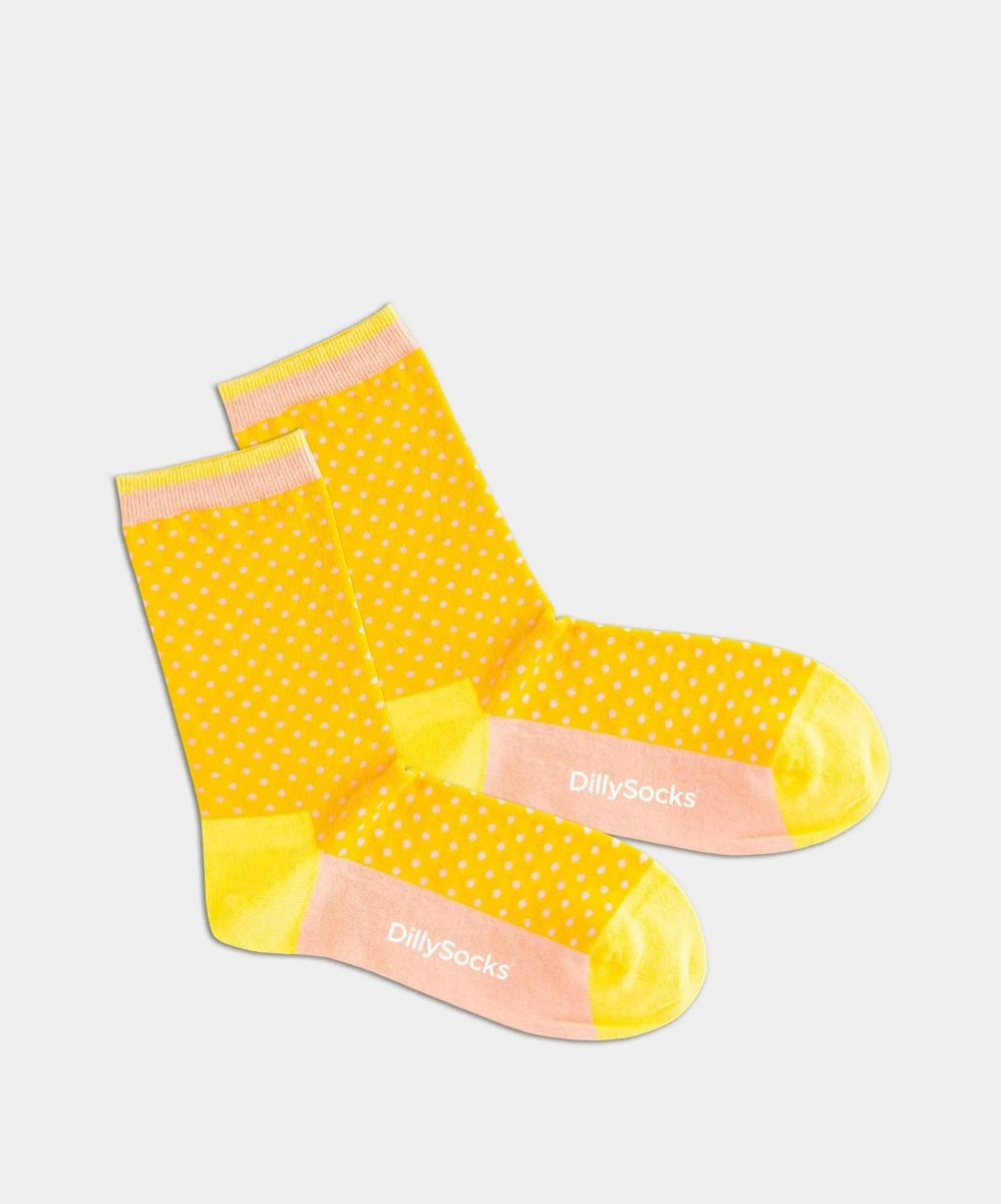 Damensocken Sunshine Dots von DillySocks