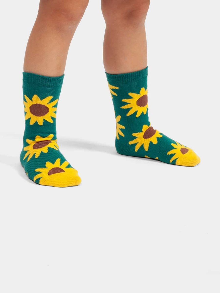 Kindersocken Lil Blooming Sunflower von DillySocks