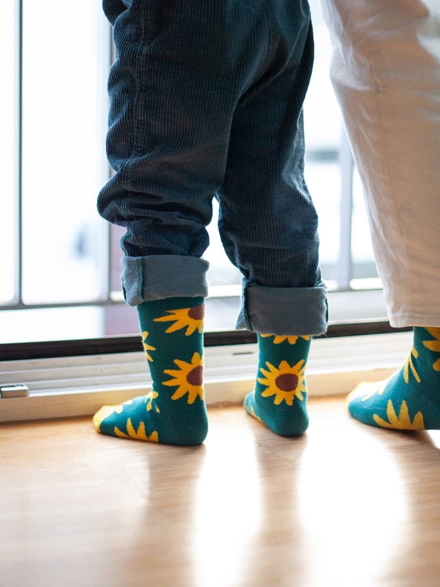 Kindersocken Lil Blooming Sunflower von DillySocks