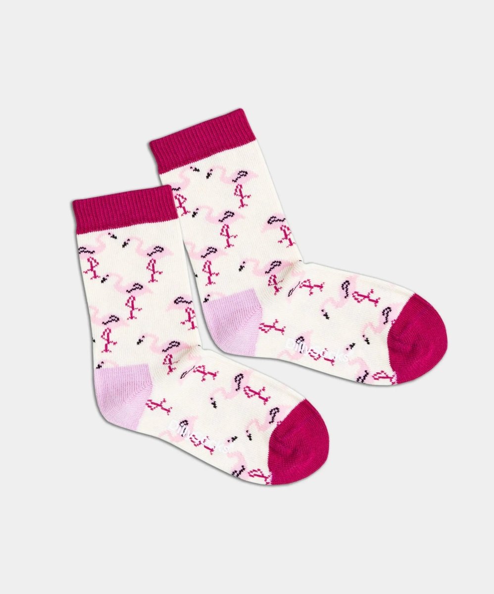 Kindersocken Lil Cream Flamingo von DillySocks