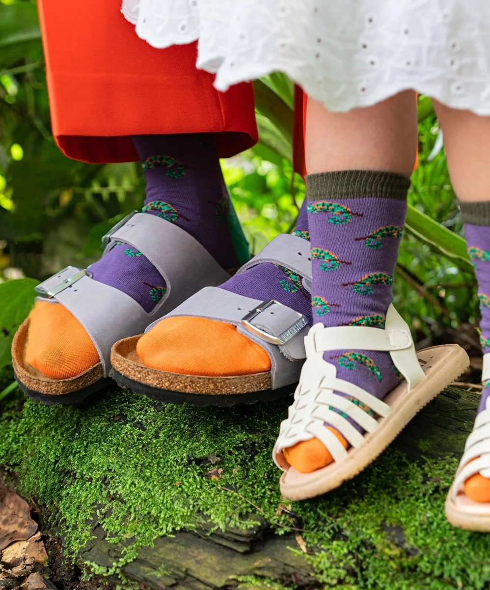 Kindersocken Lil Masoala Charmeleon von DillySocks