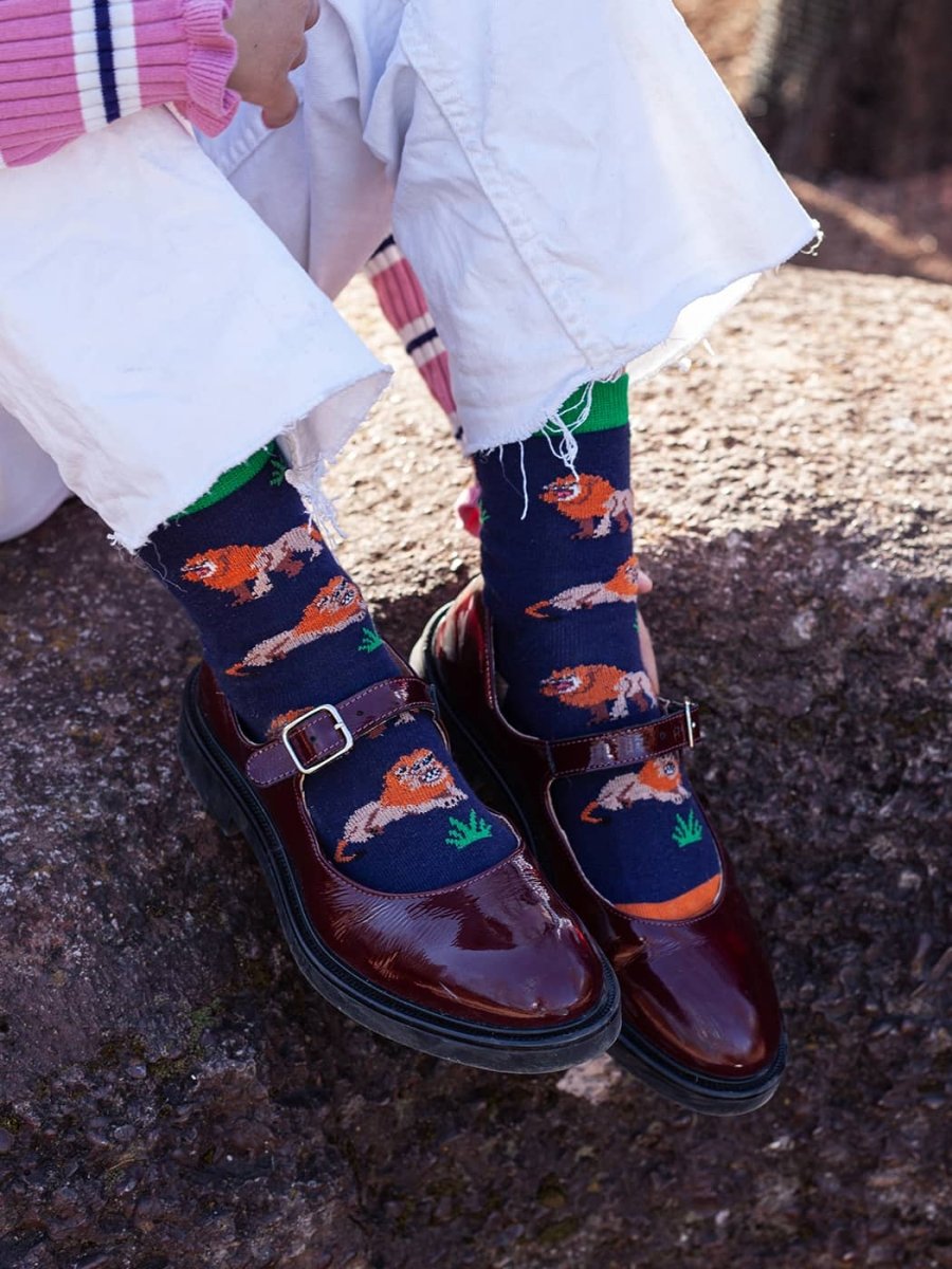 Kindersocken Lil Panthera Löwe von DillySocks