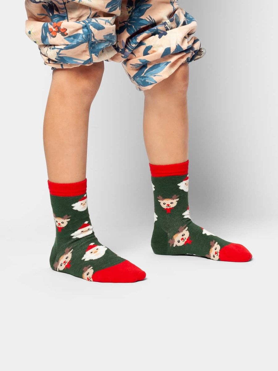Kindersocken Lil Rudolph in the Forest von DillySocks