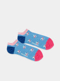 Sneakersocken Short Tropical Bird of Paradise von DillySocks